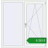 Ціноутворення Вікна 1340x1400 мм REHAU Euro 70 Білий (RAL 9016) з двох сторін. Ціна: ₴8,282.89
