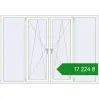 Ціноутворення Вікна 2200x1550 мм REHAU Euro 70 Білий (RAL 9016) з двох сторін. Ціна: ₴17,224.33