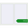 Ціноутворення Вікна 1500x1200 мм REHAU Euro 70. Ціна: €172.95