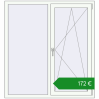Ціноутворення Вікна 1330x1440 мм REHAU Euro 60. Ціна: €171.84