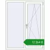 Ціноутворення Вікна 1100x1400 мм Altest Pony 375 RAL 9016 Traffic white з двох сторін. Ціна: ₴12,264.06