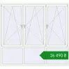 Ціноутворення Вікна 2400x2200 мм REHAU Euro 60 Білий (RAL 9016) з двох сторін. Ціна: ₴26,489.59