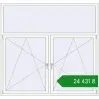 Ціноутворення Вікна 2000x1900 мм Altest Pony 375 RAL 9016 Traffic white з двох сторін. Ціна: ₴24,430.66