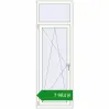 Ціноутворення Вікна 650x1910 мм REHAU Euro 60 Білий (RAL 9016) з двох сторін. Ціна: ₴7,983.87