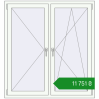 Ціноутворення Вікна 1300x1400 мм REHAU Euro 70. Ціна: ₴11,750.79