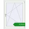 Ціноутворення Вікна 900x1200 мм REHAU Euro 70 Білий (RAL 9016) з двох сторін. Ціна: ₴9,276.24