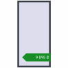 Ціноутворення Вікна 1000x2000 мм REHAU Euro 70 ANTHRACITE_GREY_STRUKTURAL з двох сторін. Ціна: ₴9,895.22