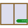 Ціноутворення Вікна 1500x1200 мм REHAU Euro 70 LIGHT_OAK з двох сторін. Ціна: ₴9,770.53