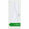 Ціноутворення Вікна 600x1450 мм REHAU Euro 60 ANTHRACITE_GREY_STRUKTURAL ззовні. Ціна: ₴6,754.08