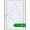 Ціноутворення Вікна 1050x1448 мм REHAU Brillant-Design. Ціна: ₴11,473.06