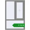 Ціноутворення Вікна 1000x1500 мм Altest Pony 375 RAL 9007 Grey aluminium з двох сторін. Ціна: ₴9,741.88
