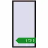Ціноутворення Вікна 1000x2000 мм REHAU Euro 70 BLACK_BROWN з двох сторін. Ціна: ₴8,720.65
