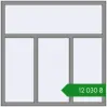 Ціноутворення Вікна 1500x1500 мм Altest Pony 375 RAL 9007 Grey aluminium з двох сторін. Ціна: ₴12,029.96