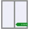 Ціноутворення Вікна 1320x1420 мм Altest Pony 375 RAL 9007 Grey aluminium з двох сторін. Ціна: ₴8,107.96