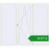 Ціноутворення Вікна 2450x2150 мм REHAU Euro 60 Білий (RAL 9016) з двох сторін. Ціна: ₴18,870.71