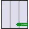 Ціноутворення Вікна 2000x2100 мм REHAU Brillant-Design ANTHRACITE_GREY_GLATT з двох сторін. Ціна: ₴28,799.03
