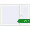 Ціноутворення Вікна 2100x1500 мм Altest Pony 375 RAL 9016 Traffic white з двох сторін. Ціна: €402.56
