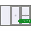 Ціноутворення Вікна 1800x1200 мм Altest Pony 375 RAL 9007 Grey aluminium з двох сторін. Ціна: ₴16,190.64