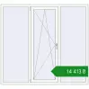Ціноутворення Вікна 1800x1650 мм REHAU Euro 70 Білий (RAL 9016) з двох сторін. Ціна: ₴14,412.85