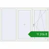 Ціноутворення Вікна 2030x1430 мм REHAU Euro 60 Білий (RAL 9016) з двох сторін. Ціна: ₴11,205.72