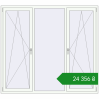 Ціноутворення Вікна 2000x1800 мм REHAU Euro 70 GOLDEN OAK ззовні. Ціна: ₴24,356.19