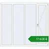 Ціноутворення Вікна 2000x1800 мм REHAU Euro 70 Білий (RAL 9016) з двох сторін. Ціна: ₴17,608.22