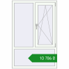 Ціноутворення Вікна 1000x1500 мм REHAU Euro 70 Білий (RAL 9016) з двох сторін. Ціна: ₴10,785.65