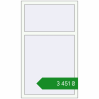 Ціноутворення Вікна 820x1400 мм REHAU Euro 60 Білий (RAL 9016) з двох сторін. Ціна: ₴3,450.73