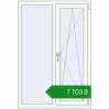 Ціноутворення Вікна 1002x1470 мм REHAU Euro 60 Білий (RAL 9016) з двох сторін. Ціна: ₴7,703.45