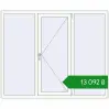 Ціноутворення Tilt-and-Turn 1750x1430 mm Altest Pony 375 RAL 9016 Traffic white two-sided. Ціна: ₴13,092.15
