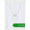 Ціноутворення Вікна 1150x1700 мм REHAU Euro 70 Білий (RAL 9016) з двох сторін. Ціна: ₴11,714.85