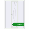 Ціноутворення Вікна 1480x2140 мм REHAU Euro 60 Білий (RAL 9016) з двох сторін. Ціна: ₴12,845.38