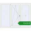 Ціноутворення Вікна 1770x1430 мм REHAU Euro 70 Білий (RAL 9016) з двох сторін. Ціна: ₴12,610.23