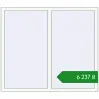 Ціноутворення Вікна 1500x1300 мм REHAU Euro 70 Білий (RAL 9016) з двох сторін. Ціна: ₴6,237.31
