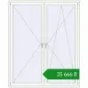Ціноутворення Вікна 1800x2200 мм REHAU SYNEGO MD Білий (RAL 9016) з двох сторін. Ціна: ₴25,666.26