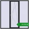 Ціноутворення Вікна 2000x2000 мм REHAU Euro 60 BLACK_ULTI-MATT з двох сторін. Ціна: ₴19,093.19