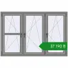 Ціноутворення Вікна 1800x1200 мм Altest Pony 375 RAL 9007 Grey aluminium з двох сторін. Ціна: ₴37,189.90