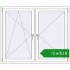 Ціноутворення Вікна 1440x1200 мм REHAU Euro 70 Білий (RAL 9016) з двох сторін. Ціна: ₴12,599.67