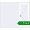 Ціноутворення Вікна 1750x1500 мм REHAU Euro 60 Білий (RAL 9016) з двох сторін. Ціна: ₴9,397.88