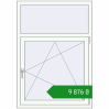 Ціноутворення Tilt-and-Turn 980x1390 mm REHAU SYNEGO MD RAL 9016 Traffic white two-sided. Ціна: ₴9,875.80