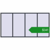 Ціноутворення Вікна 3000x1500 мм REHAU Euro 60 ANTHRACITE_GREY_STRUKTURAL з двох сторін. Ціна: $340.91