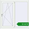 Ціноутворення Вікна 1280x1250 мм REHAU Brillant-Design Білий (RAL 9016) з двох сторін. Ціна: ₴10,166.55