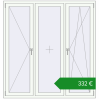 Ціноутворення Вікна 1665x1755 мм REHAU Euro 60. Ціна: €332.47