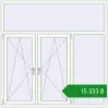 Ціноутворення Вікна 1800x1800 мм REHAU Euro 60 Білий (RAL 9016) з двох сторін. Ціна: ₴15,332.62