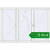 Ціноутворення Вікна 2500x1800 мм REHAU Euro 70 Білий (RAL 9016) з двох сторін. Ціна: ₴32,105.97
