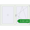 Ціноутворення Вікна 1600x1140 мм REHAU Euro 60 Білий (RAL 9016) з двох сторін. Ціна: ₴8,232.32