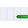 Ціноутворення Вікна 2904x1435 мм REHAU Euro 70 Білий (RAL 9016) з двох сторін. Ціна: ₴17,771.67