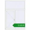 Ціноутворення Вікна 1500x2200 мм REHAU Euro 70 Білий (RAL 9016) з двох сторін. Ціна: ₴13,432.40