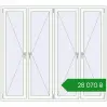 Ціноутворення Вікна 2000x1800 мм REHAU Euro 70 Білий (RAL 9016) з двох сторін. Ціна: ₴28,069.95
