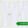 Ціноутворення Вікна 1800x1800 мм REHAU Euro 60 Білий (RAL 9016) з двох сторін. Ціна: ₴16,799.51